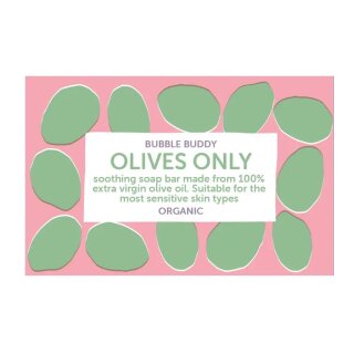 Bubble Buddy Olivenseife Olives Only Organic 100g