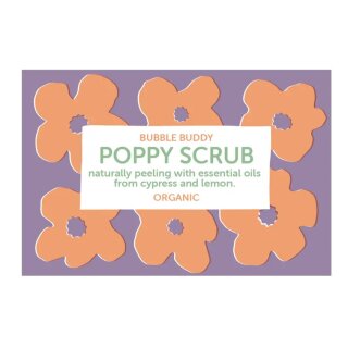 Bubble Buddy Mohn-Peeling-Seife Poppy Scrub Organic 100g